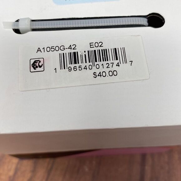 Women's "Mom" Black/Pink Leather Strap GOLD WHITE DIAL Analog Watch 21mm  PC07 - Picture 5 of 5